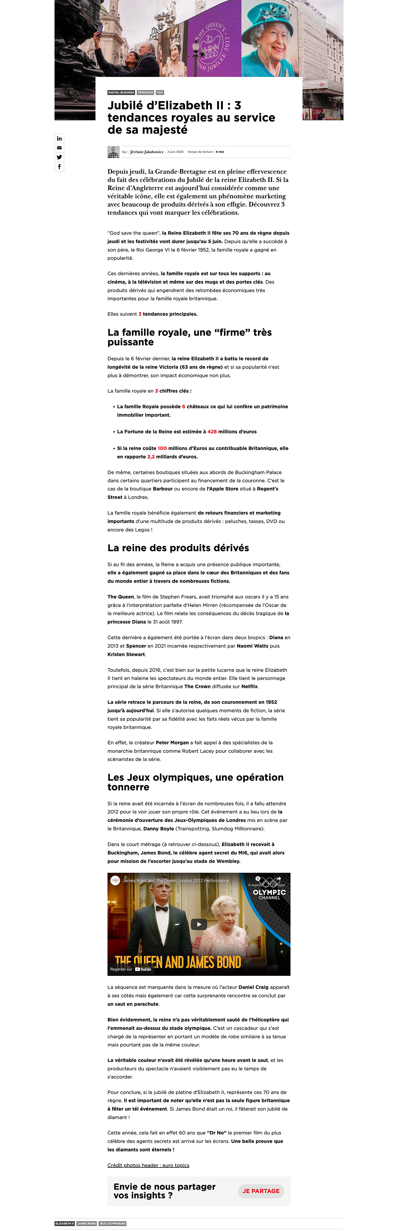 Article - Jubilé d’Elizabeth II _ 3 tendances royales au service de sa majesté _ - hubinstitute