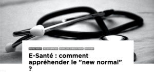 Bannière article HUB-E-santé