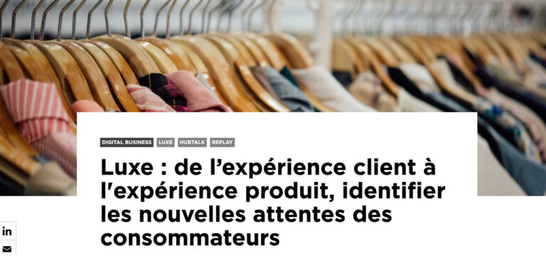 Bannière article HUB - HUBTALK Luxe