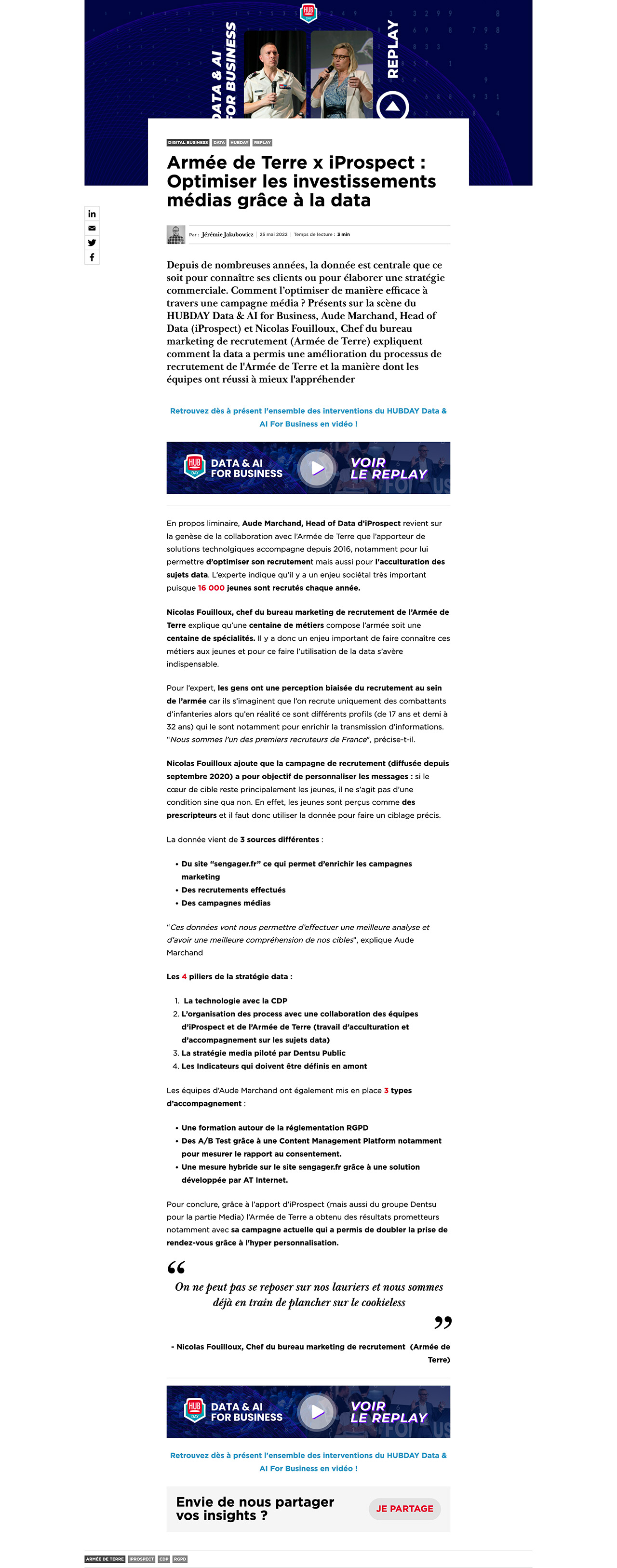 Article - Armée de Terre x iProspect _ Optimiser les investissements médias grâ_ - hubinstitute