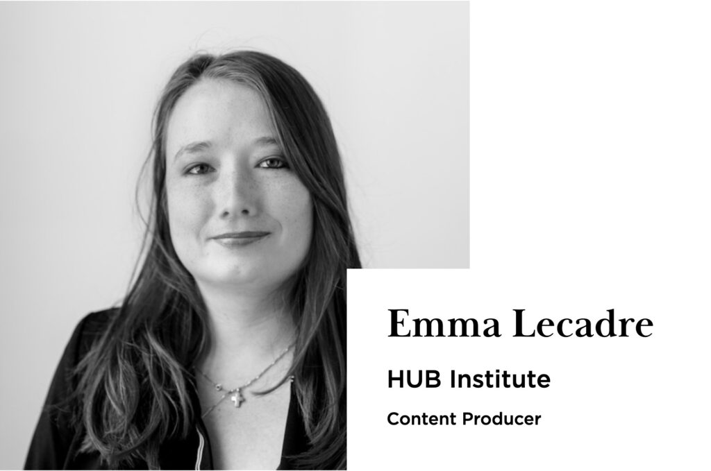 Emma Lecadre - Content Producer