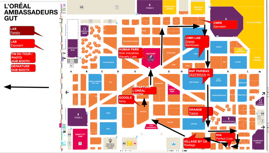 Photo - Plan Tours L'Oréal Ambassadeur Nicolas Gut _ Jérémie - Google Slides - docs.google
